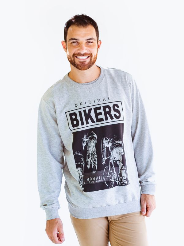 Blusa de moletinho mescla